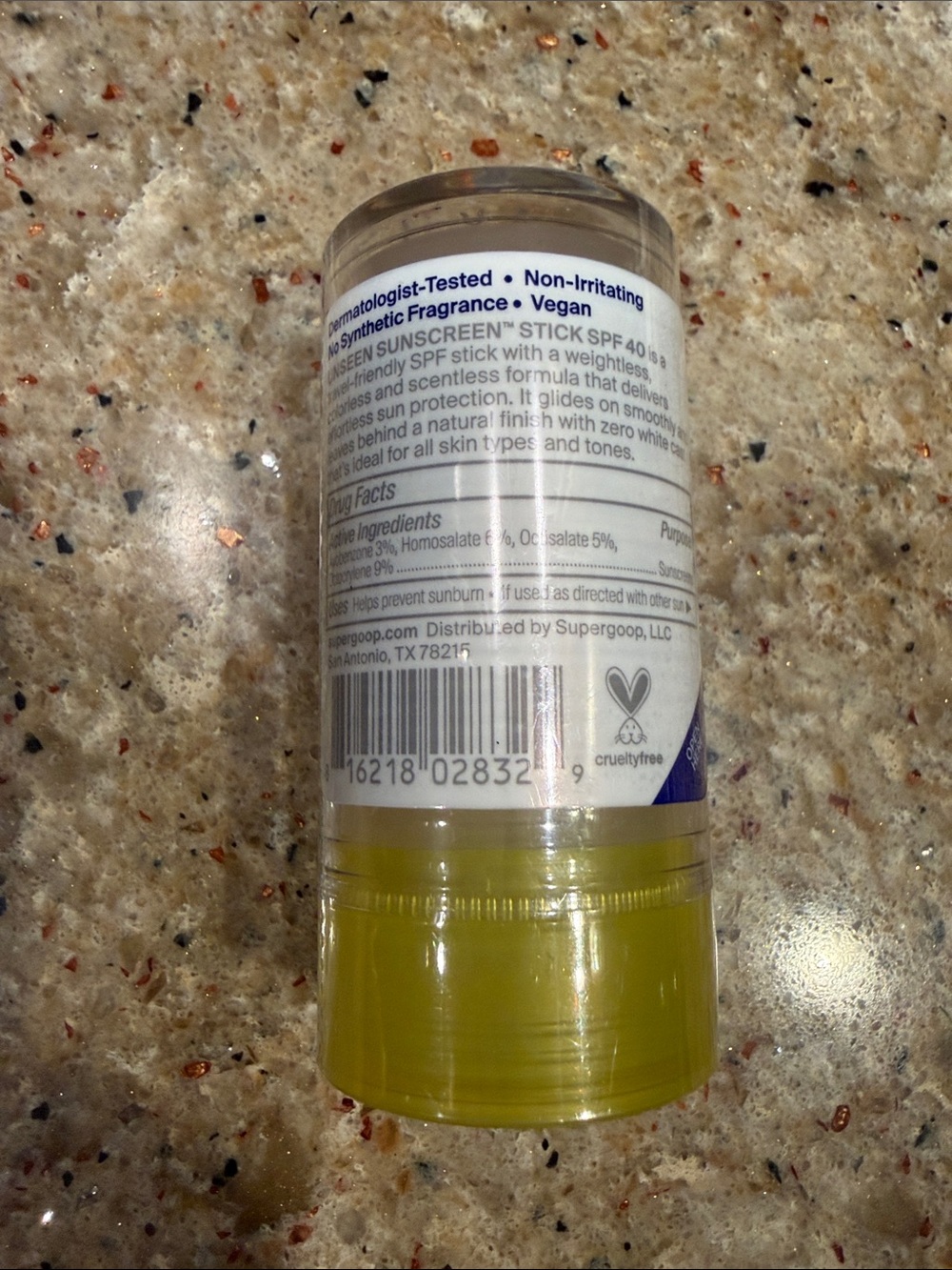 NEW SUPERGOOP UNSEEN SUNSCREEN STICK SPF 40 - Picture 6 of 6